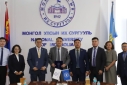 Монгол улсын их сургуультай хамтын ажиллагааны санамж бичиг байгууллаа.